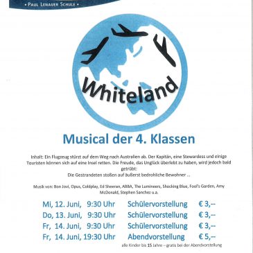 Mittelschule Ottenschlag – Musical Whiteland