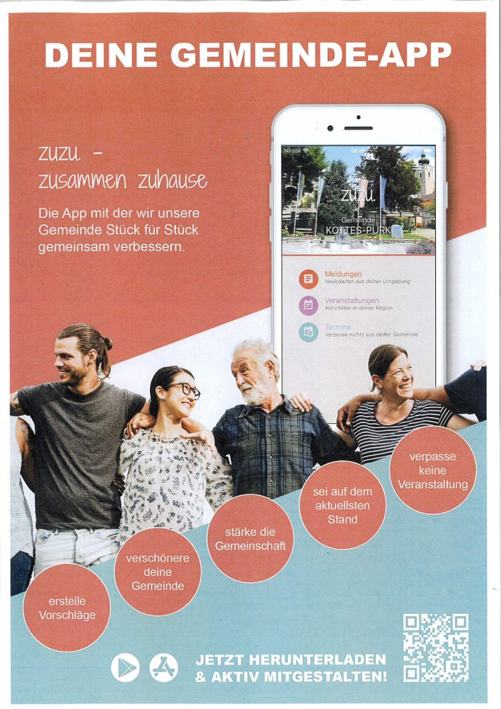 ZUZU – Die Gemeinde-APP