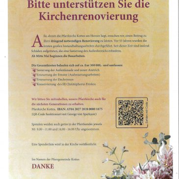 Kirchenrenovierung