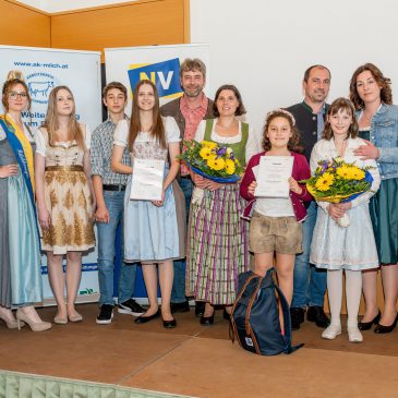 NÖ Milchlandpreis – Familie Bianca und Christian Holzapfel, Voitsau
