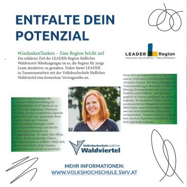 Gedanken Tanken – Eine Region bricht auf