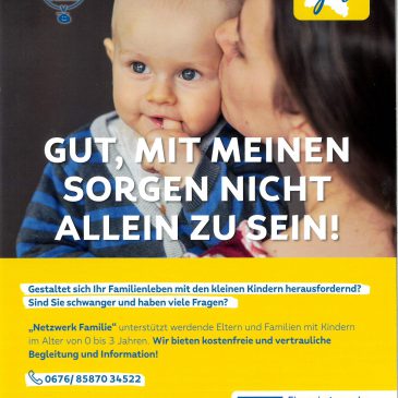 Netzwerk Familie – gut, mit meinen Sorgen nicht allein zu sein!