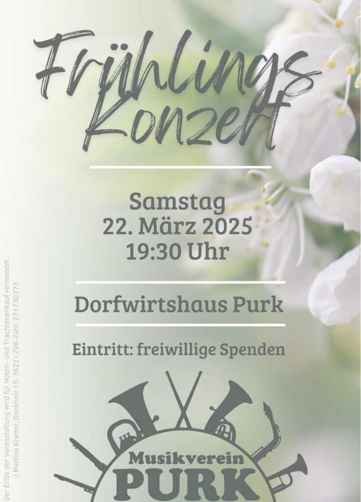 MV Purk – Frühlingskonzert