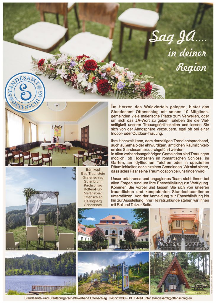 Sag JA….in deiner Region!