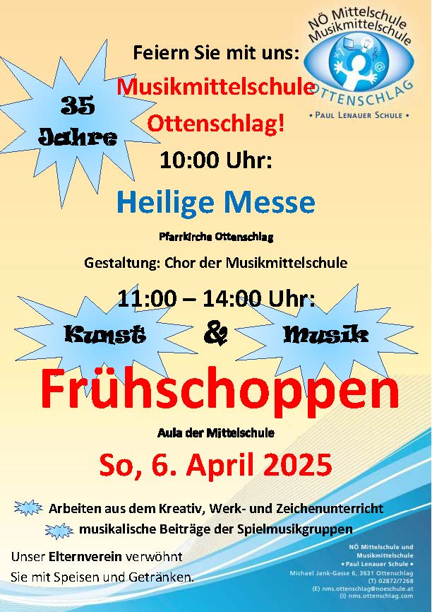 35 Jahre Musikmittelschule Ottenschlag