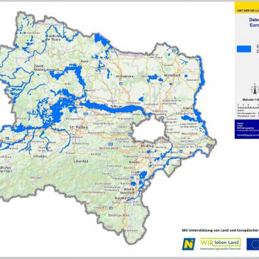 Datenaktualisierung in 15 bestehenden Europaschutzgebieten in Niederösterreich