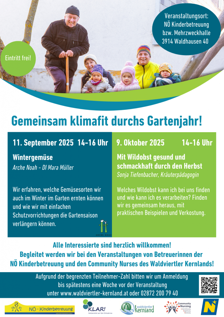 Gemeinsam klimafit durchs Garenjahr!