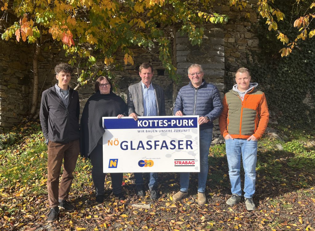 Glasfaserausbau in Kottes-Purk: Phase 1 erfolgreich abgeschlossen
