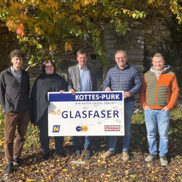 Glasfaserausbau in Kottes-Purk: Phase 1 erfolgreich abgeschlossen