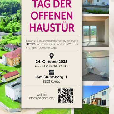 WAV – Tag der offenen Haustür am 24.10.2025
