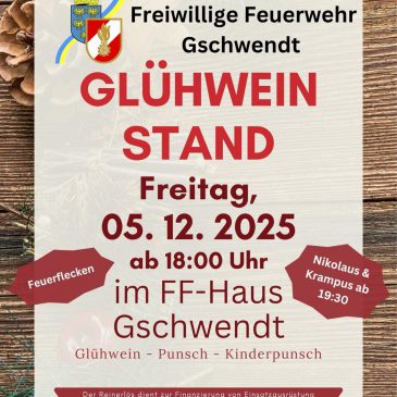 05.12.2025 FF Gschwendt Glühweinstand