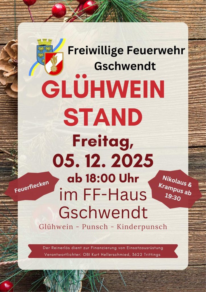 05.12.2025 FF Gschwendt Glühweinstand