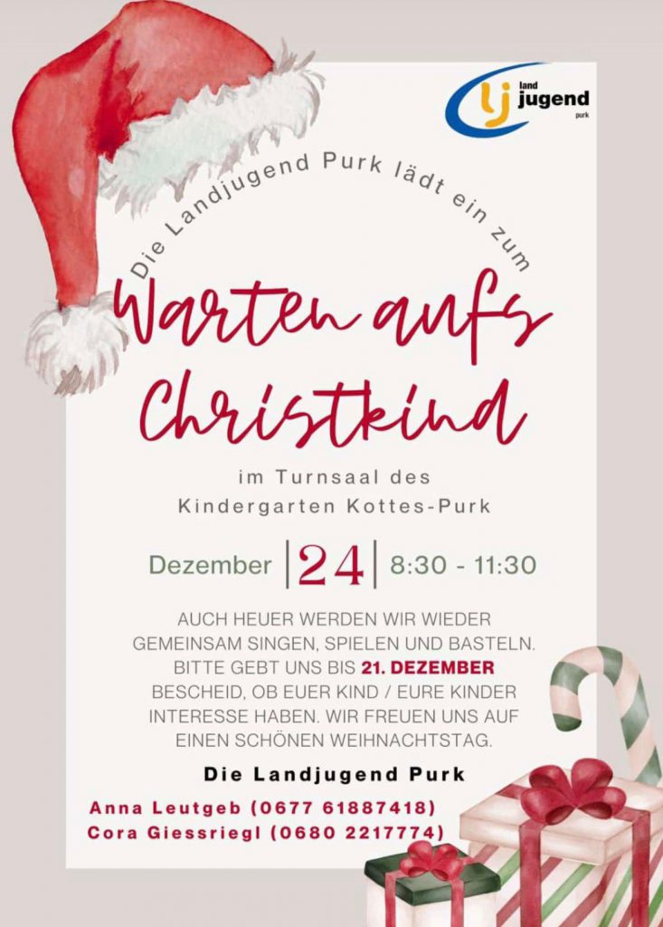 Warten aufs Christkind in Purk