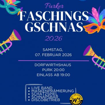 Faschingsgschnas der Landjugend Purk am 07.02.2026
