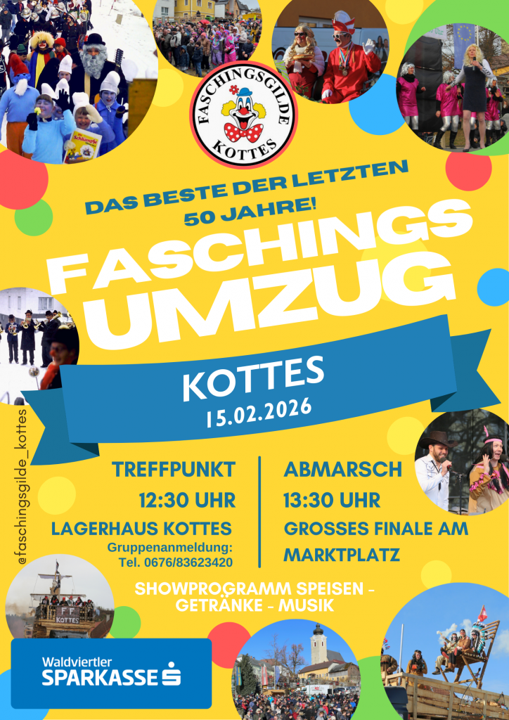 Faschingsumzug am 15.02.2026