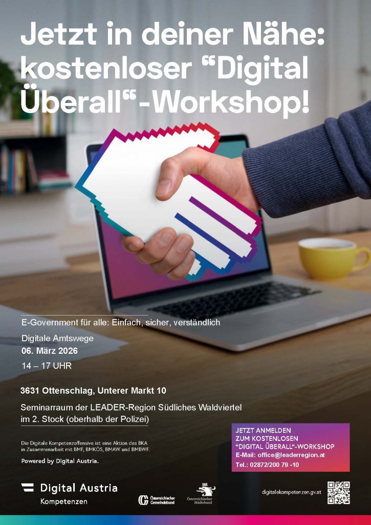 Kostenloser “DIGITAL ÜBERALL“-WORKSHOP