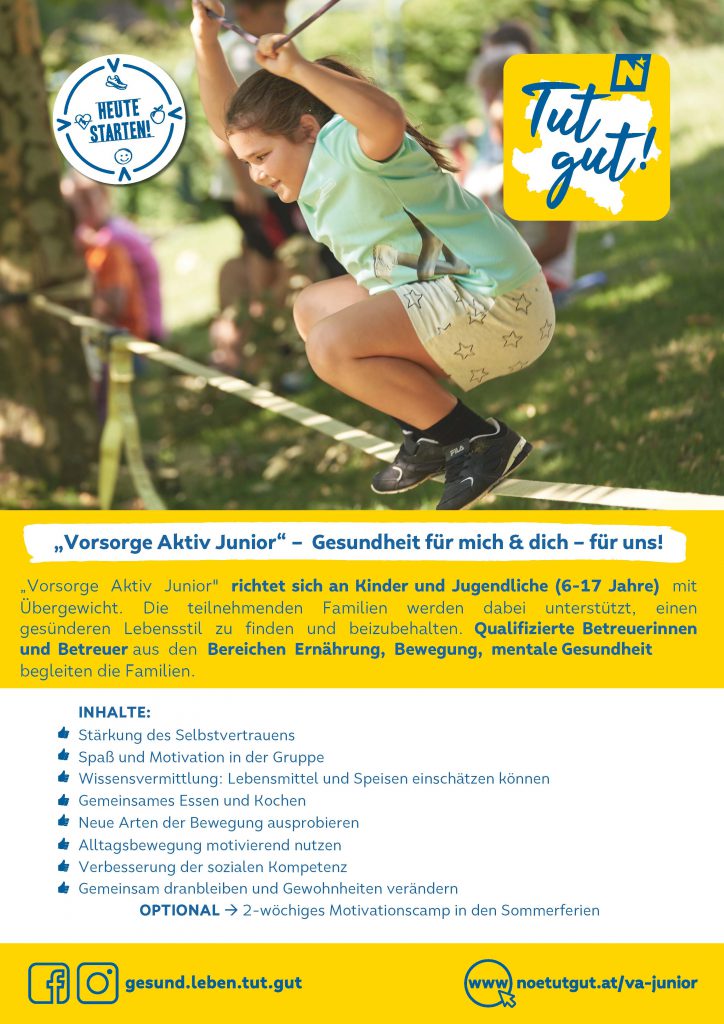 Gesunde Gemeinde: Vorsorge Aktiv Junior