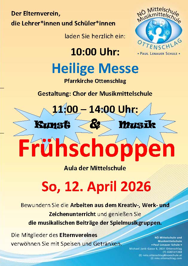 NÖMS und NÖMMS Ottenschlag: Heilige Messe und Frühshoppen, 12.04.2026