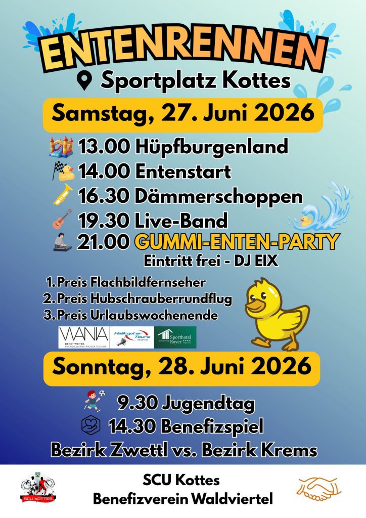 Entenrennen – 27.+28.06.2026