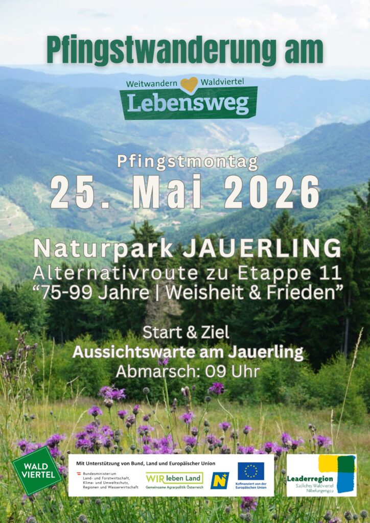 Pfingstwanderung am Lebensweg – 25.05.2026