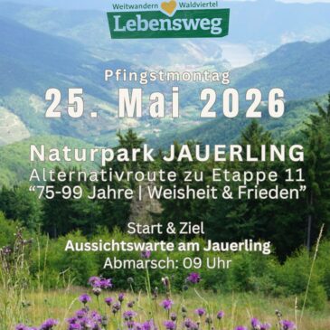 Pfingstwanderung am Lebensweg – 25.05.2026