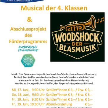 Musical der NöMS Ottenschlag – 17.-19.06.2026