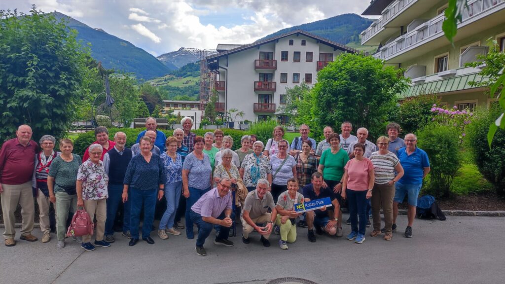 Dreitägiger Urlaub der Senioren NÖ Ortsgruppe Kottes-Purk in Bad Hofgastein