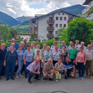 Dreitägiger Urlaub der Senioren NÖ Ortsgruppe Kottes-Purk in Bad Hofgastein