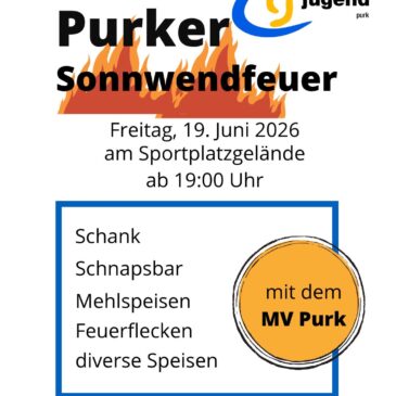Purker Sonnwendfeuer – 19.06.2026