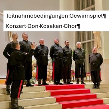 Teilnahmebedingungen Gewinnspiel
