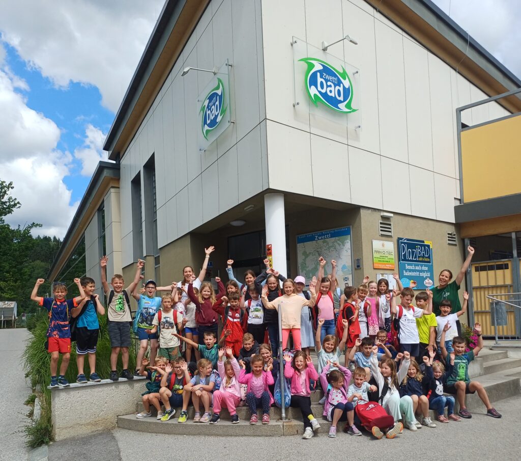 Erfolgreicher Schwimmkurs für die Volksschulkinder