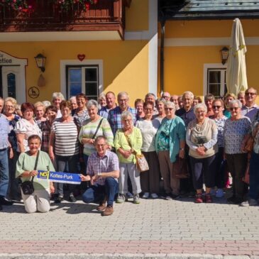 Ausflug der NÖ Senioren Kottes-Purk nach Mariazell