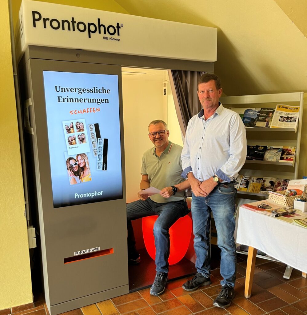 Neuer Service im Gemeindeamt: Kottes-Purk bekommt eine hochmoderne Fotobox