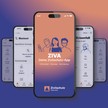 Zivilschutz-App „ZIVA“ startet: Mehr Sicherheit durch Information und Vorsorge