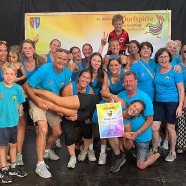 Dorfspiele 2026: Kottes-Purk erreicht starken 4. Platz