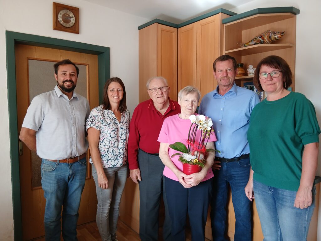 Gemeinde gratuliert Herrn Johann Auer zum 85. Geburtstag
