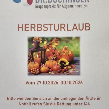 Information aus der Gruppenpraxis